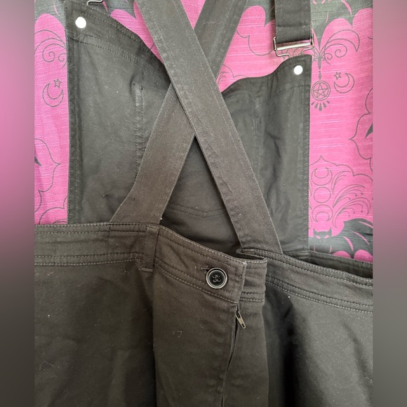 HellBunny Miss Muffet Pinafore Dress - Picture 2 of 6